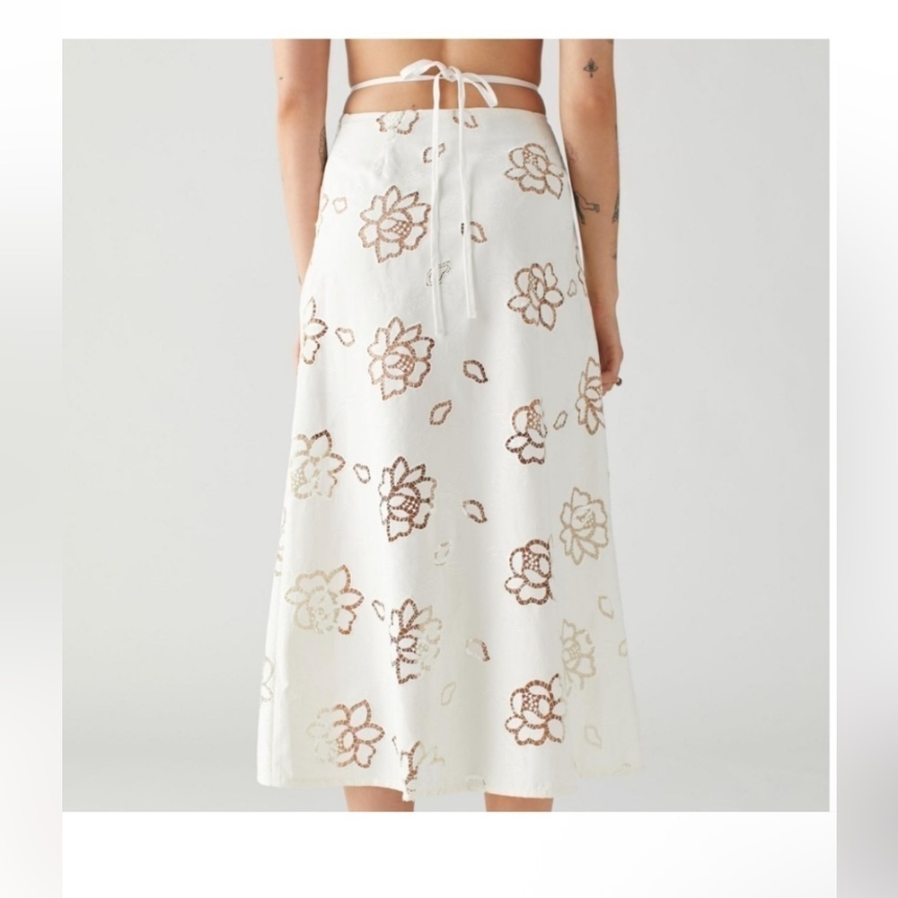 NWT For Love & Lemons - Jayne Bralette top & midi skirt set - size small - Picture 5 of 12